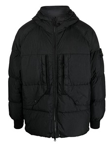 Giubbino Stone Island Garment Dyed Crinkle Reps Ny Down
